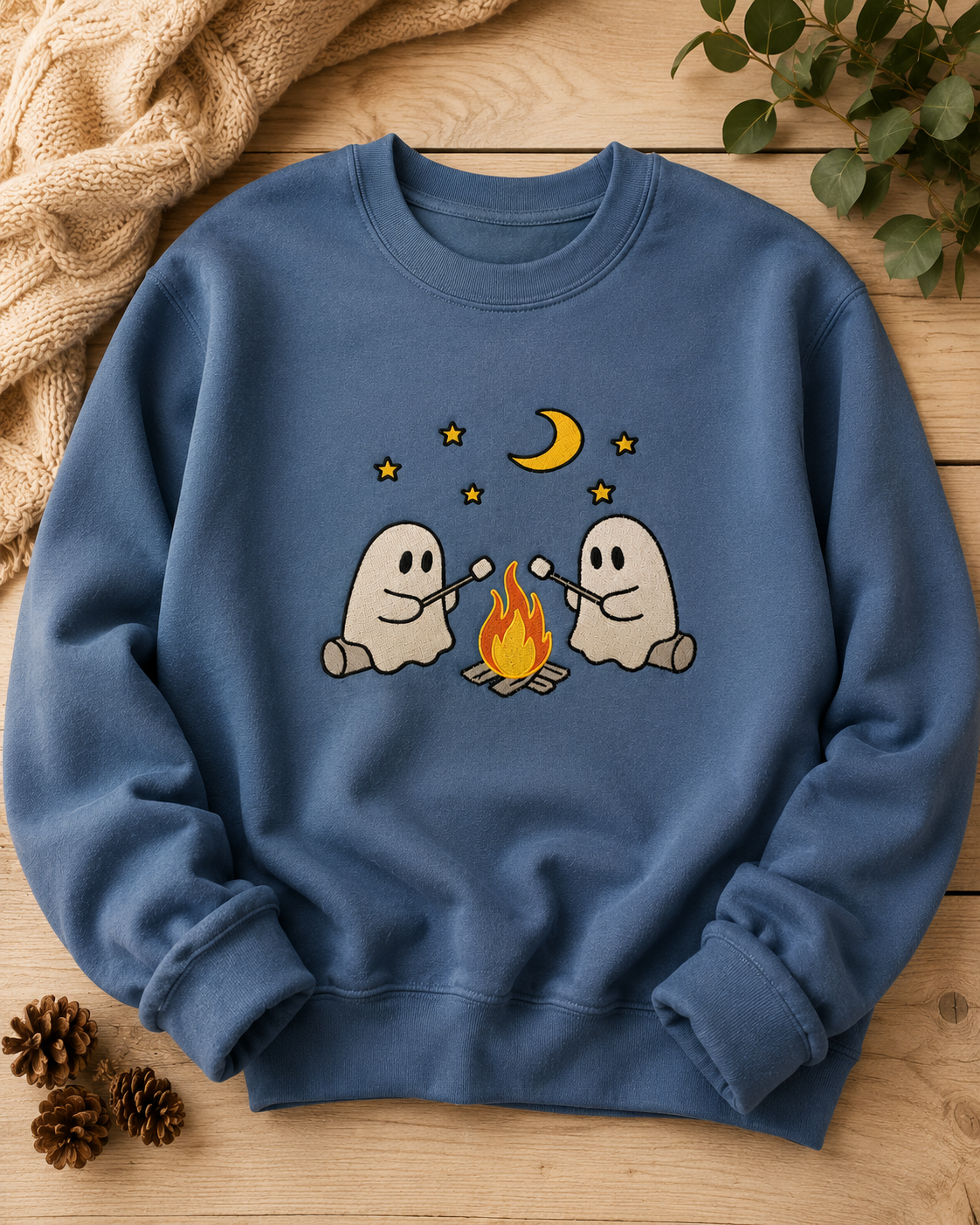 Camping Ghost Sweatshirt