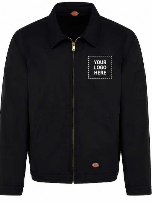 Custom Logo Embroidered Jacket Dickies