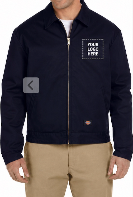Custom Logo Embroidered Jacket Dickies