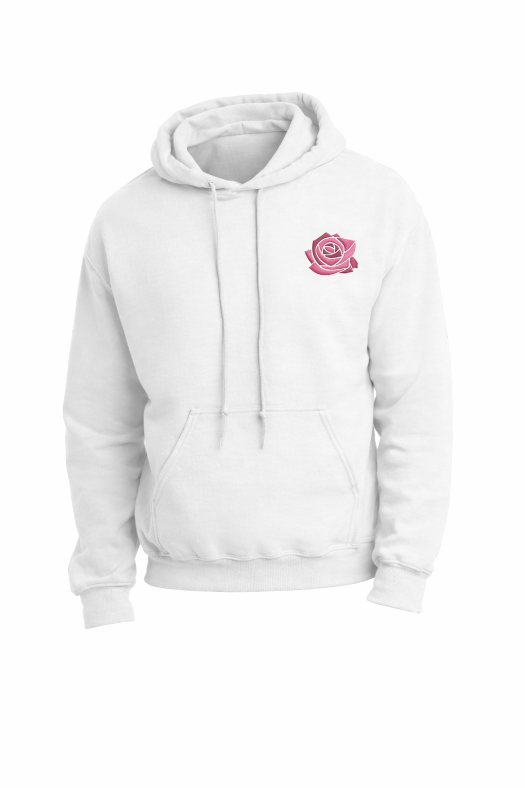Mosaic Rose Embroidered Hoodies Gildan