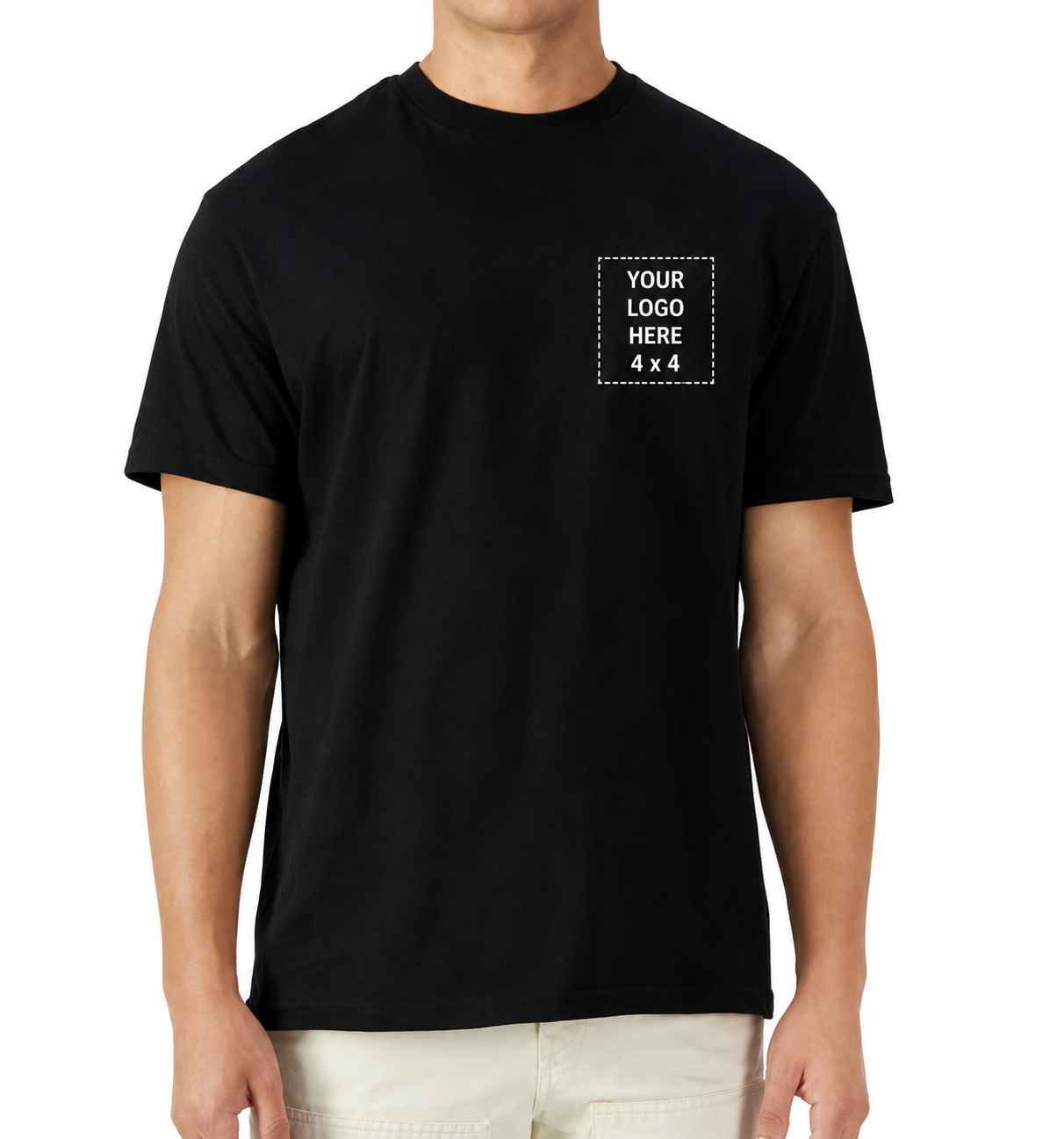 Custom Logo Printed Short Sleve T-Shirt Gildan