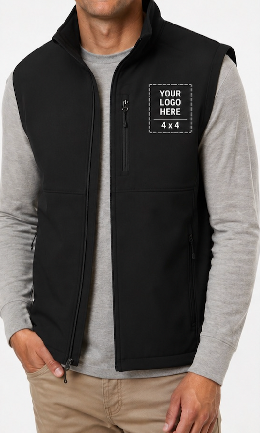 Custom Logo Embroidered Vest Columbia
