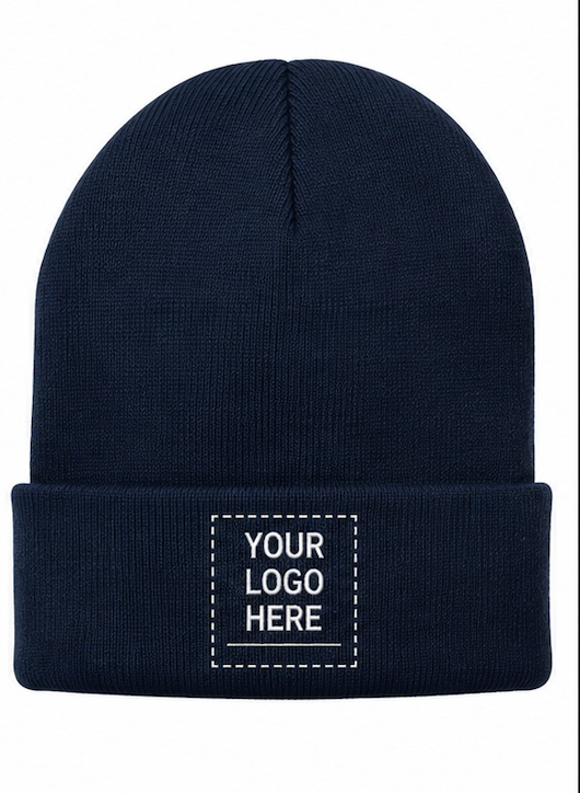 Custom Logo Embroidered Beanie Port & Company