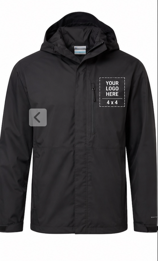 Custom Logo Embroidered Jacket Columbia