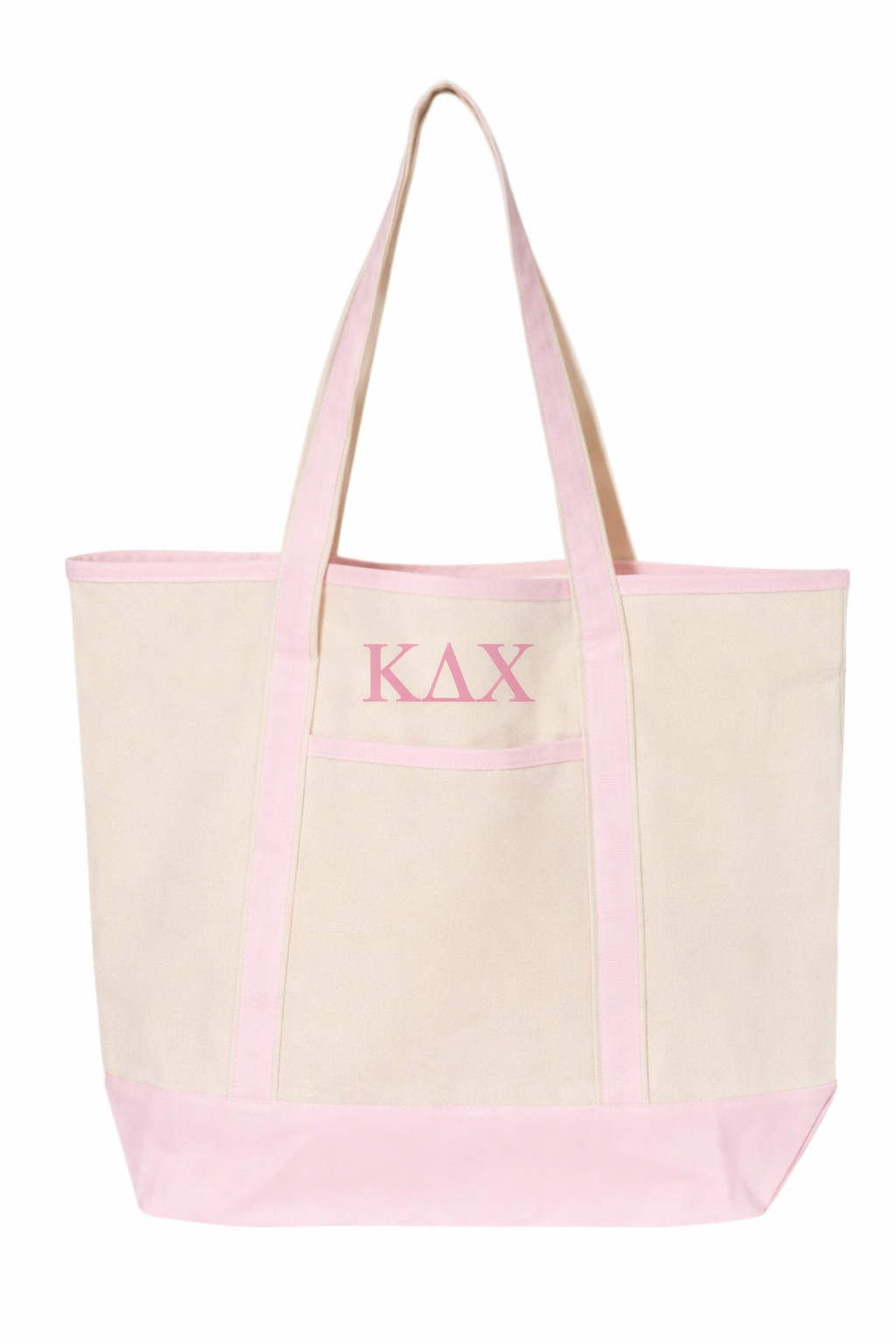 Letters Embroidered Tote Bag
