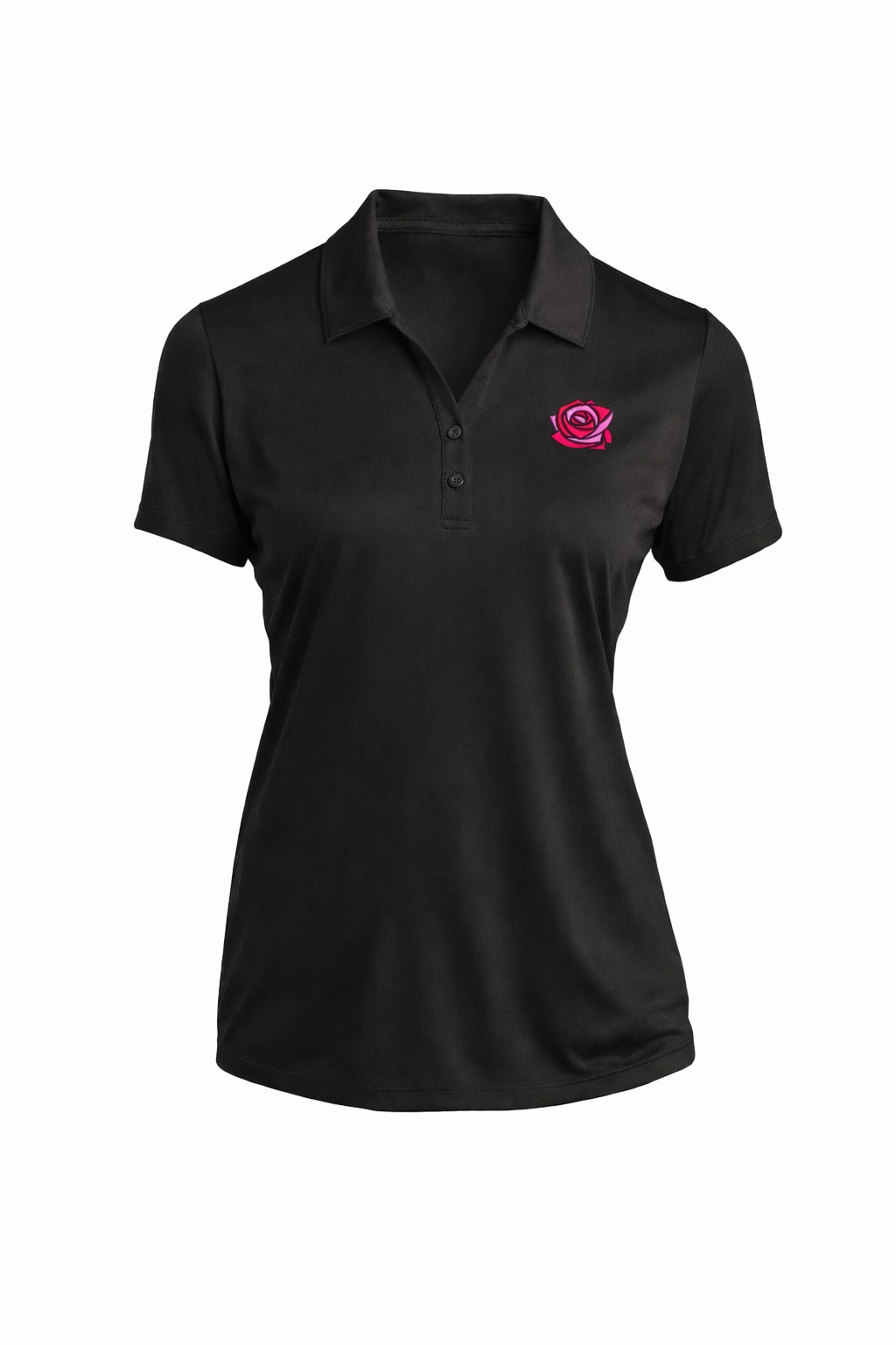 Mosaic Rose Polo Sport Tek